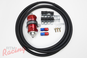 RTM Upgraded Fuel Feed Line Kit (-6 AN from Tank to Filter): DSM/EVO