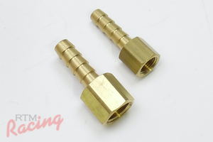 NPT Female to Hose Barb Fittings (Brass)