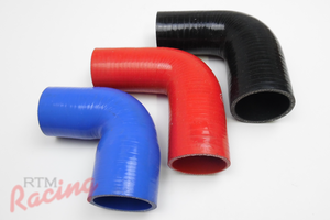 Silicone 90-Degree Reducer Elbows