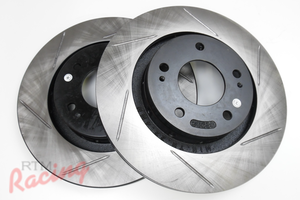 StopTech Slotted Rotors for Outlander Front Big Brakes: EVO 1-3/Galant