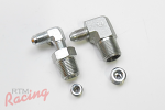 -4AN 90-Degree Oil Feed Fitting for Use at Oil Filter Housing 