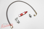 SS-Braided Turbo Oil Feed Line Kit