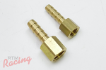 NPT Female to Hose Barb Fittings (Brass)