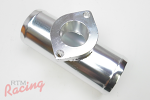 2.5" Aluminum Pipe with Greddy BOV Flange