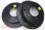EBC Slotted Rotors for Rear Brakes: Ralliart
