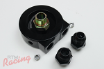 Glowshift Oil Filter Sandwich Adapter (For Plumbing Air-Cooled Oil Cooler)