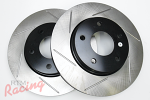 StopTech Slotted Rotors for Front Brakes: Lancer