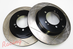StopTech Slotted Rotors for EVO5-9 Rear Big Brakes: 2g DSM